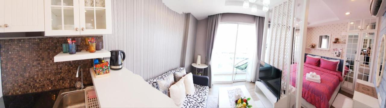 Sweet Seaview Flr6 With Toproop Pool Flr7 At The Blux Bangsaen Экстерьер фото