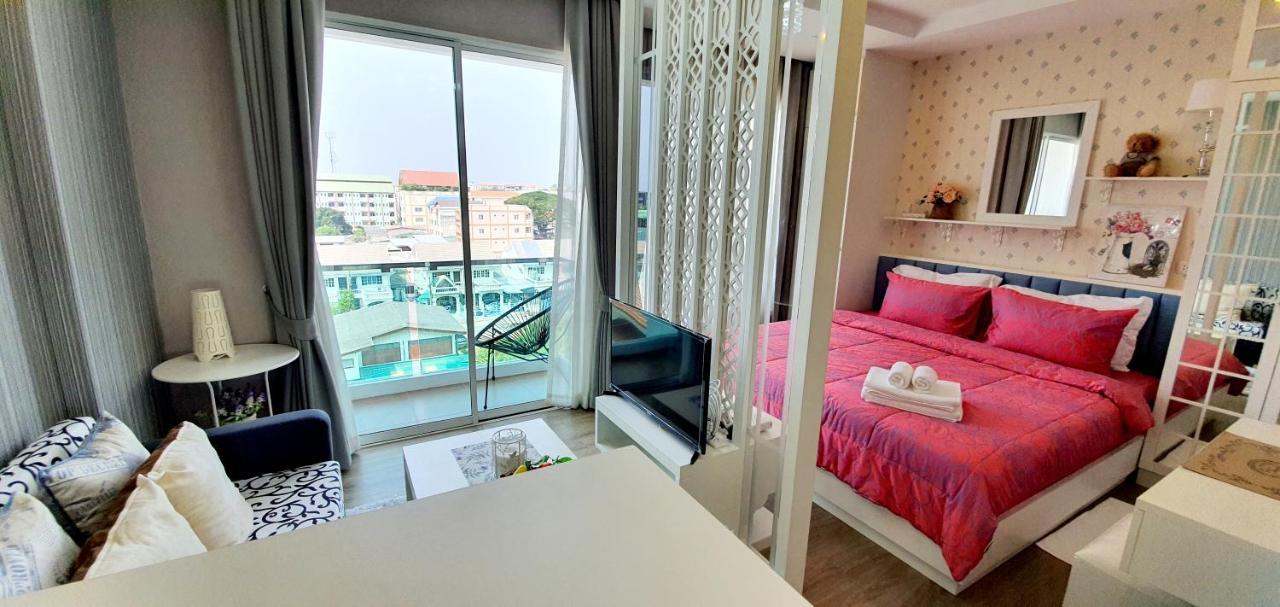 Sweet Seaview Flr6 With Toproop Pool Flr7 At The Blux Bangsaen Экстерьер фото