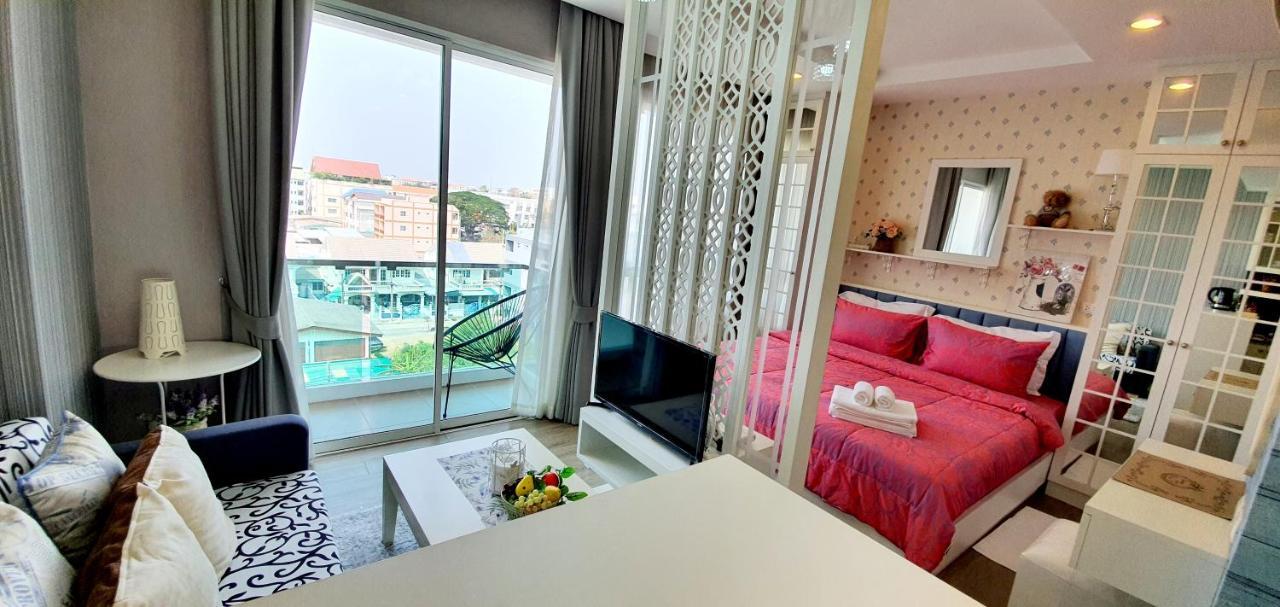 Sweet Seaview Flr6 With Toproop Pool Flr7 At The Blux Bangsaen Экстерьер фото